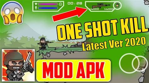 mini militia one shot kill mod 4.2.8 download|Mini Militia v4.2.8 One Shot Kill Mod by Gamer Aadil .